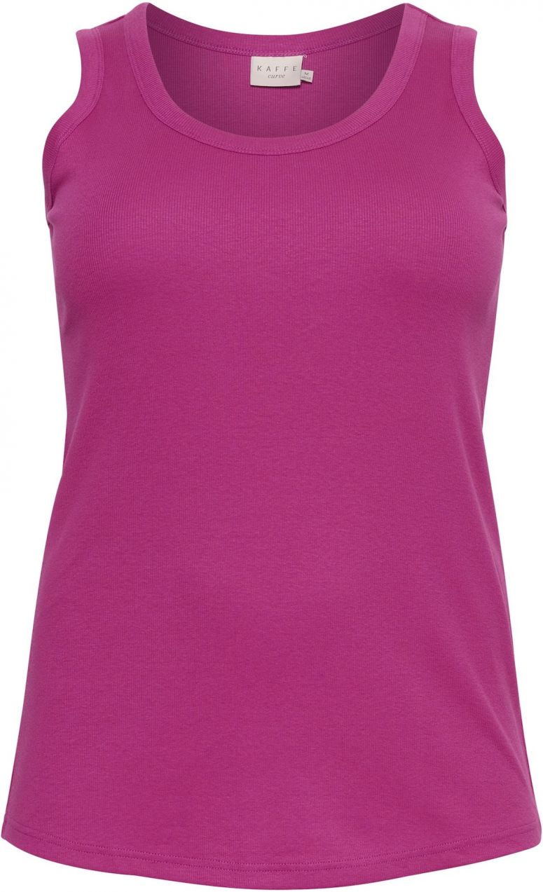 KAFFE CURVE Top 'Carina'  fuksia