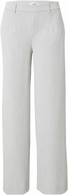 OBJECT Plisované nohavice 'Lisa'  svetlosivá