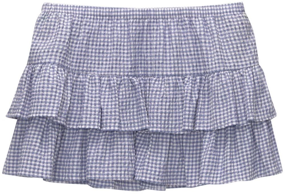 Pull&Bear Sukňa  modrá / biela