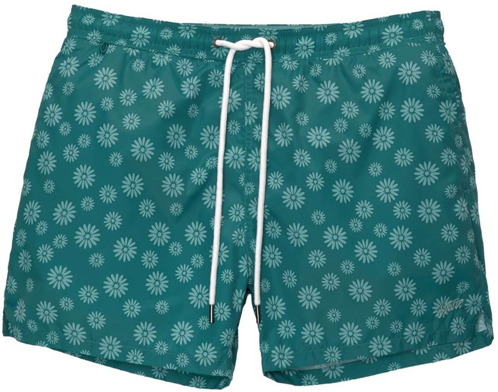 Pull&Bear Plavecké šortky  tyrkysová / petrolejová