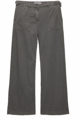 Pull&Bear Nohavice  tmavosivá