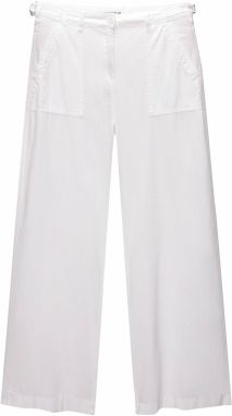Pull&Bear Nohavice  biela