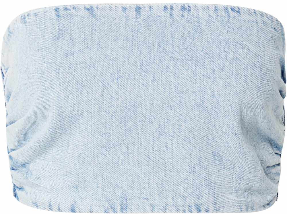 Gina Tricot Top  modrá denim
