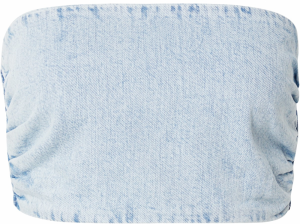 Gina Tricot Top  modrá denim