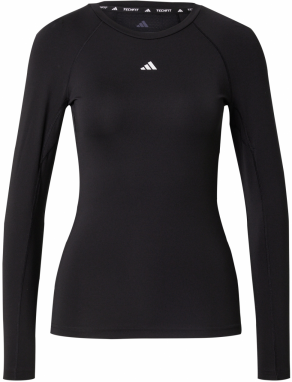 ADIDAS PERFORMANCE Funkčné tričko  čierna / biela