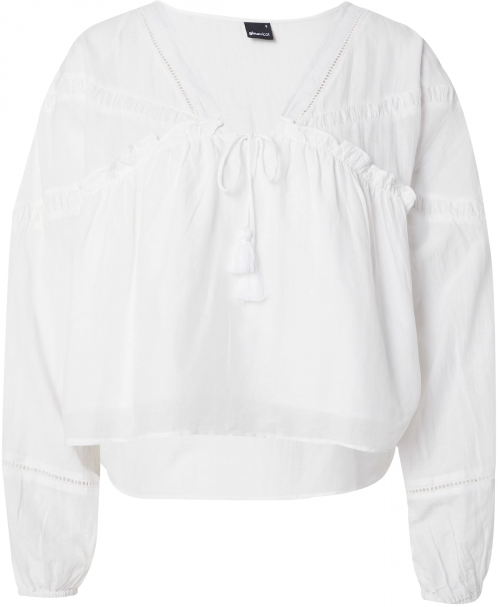 Gina Tricot Blúzka 'Boho'  biela