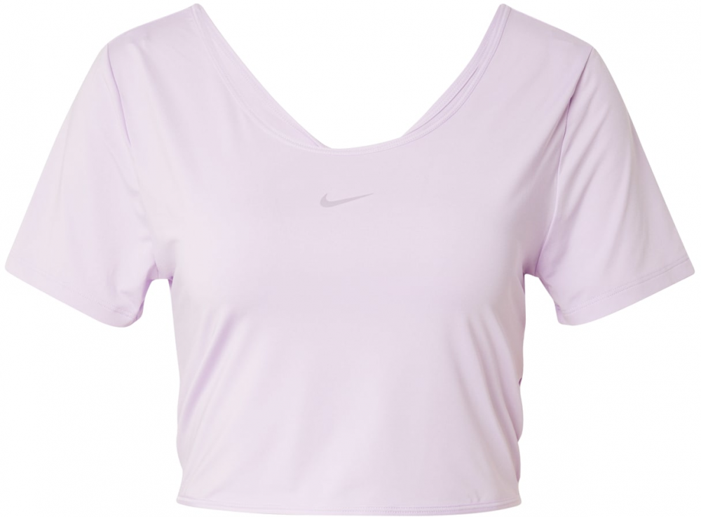 NIKE Funkčné tričko 'ONE CLASSIC'  fialová / šedobiela