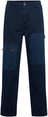 Tommy Jeans Nohavice 'AIDEN'  námornícka modrá / enciánová
