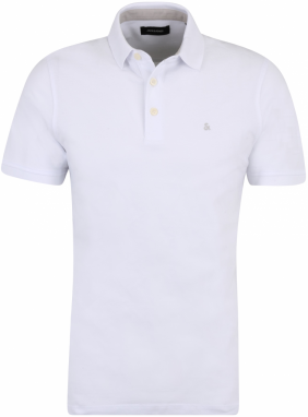JACK & JONES Tričko 'JJEPaulos'  biela