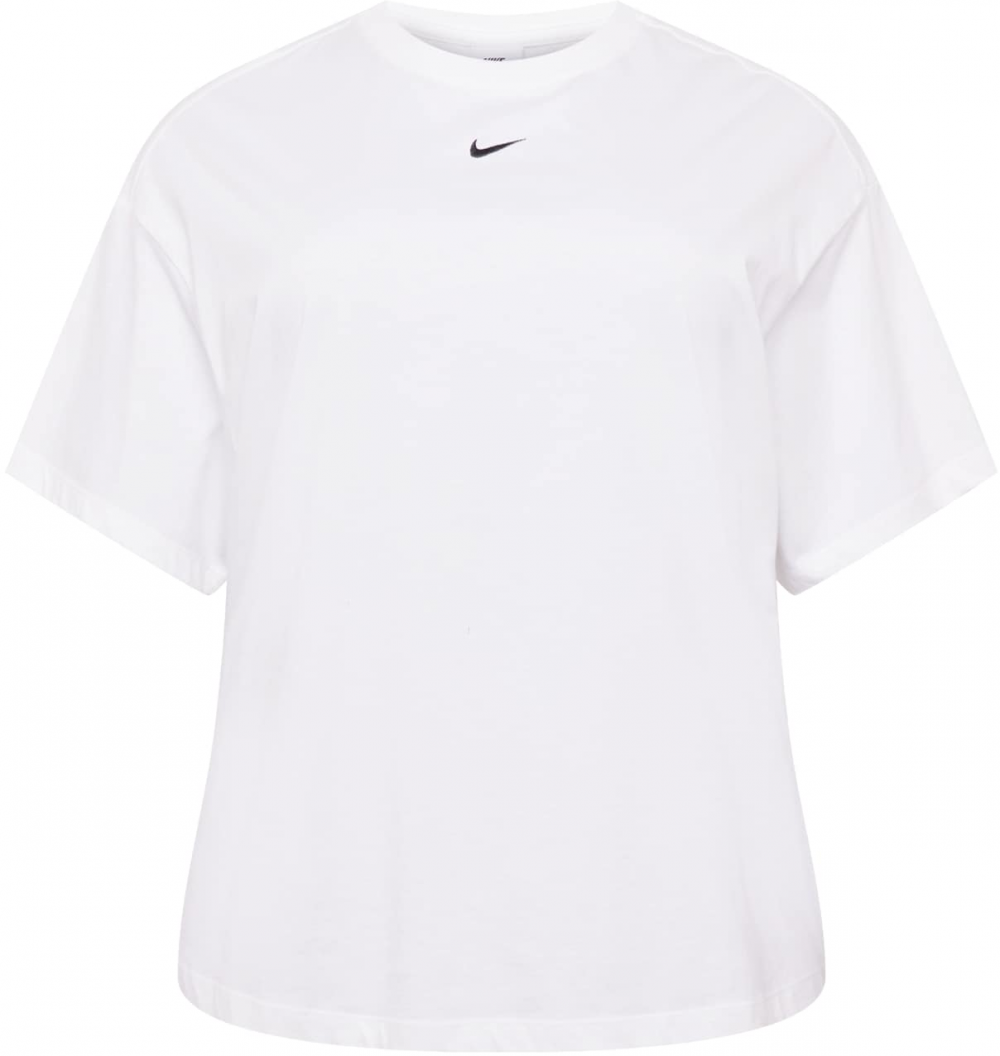 Nike Sportswear Funkčné tričko  čierna / biela