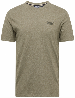 Superdry Tričko 'Essential'  olivová