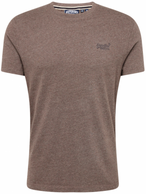 Superdry Tričko 'Essential'  čokoládová