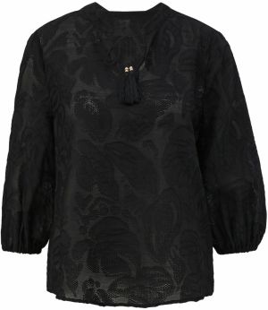 s.Oliver BLACK LABEL Blúzka  čierna