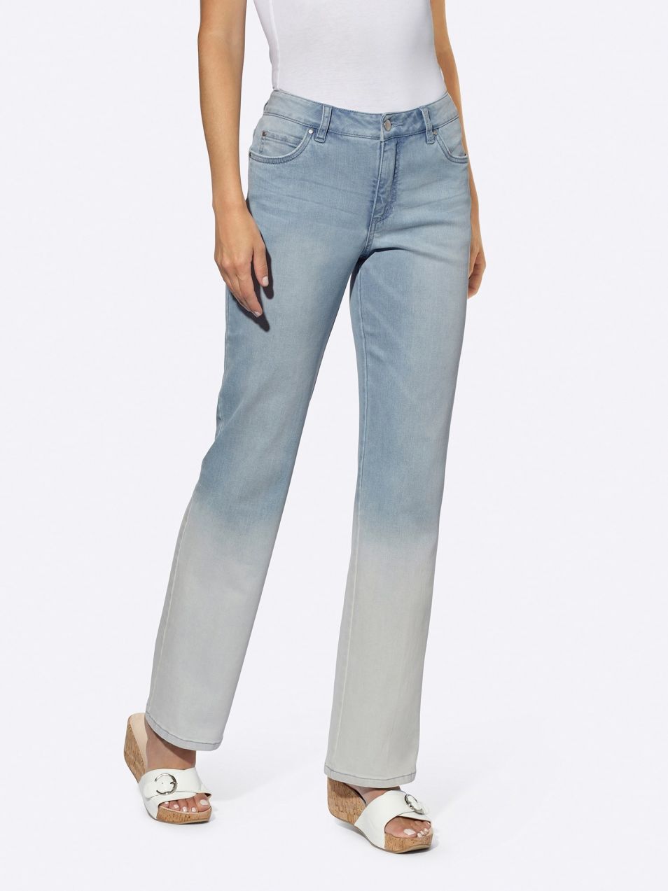 heine Džínsy  modrá denim
