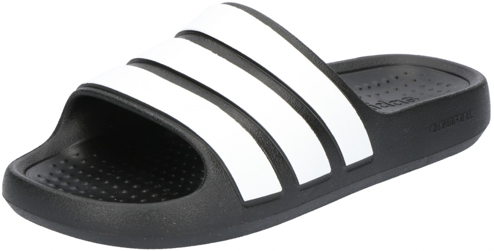 ADIDAS SPORTSWEAR Šľapky 'ADILETTE'  čierna / biela