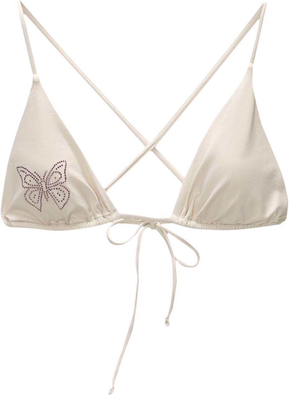 Pull&Bear Bikinový top  nebielená