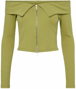 PIECES Tričko 'PCSILLA'  kiwi