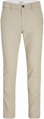 JACK & JONES Chino nohavice 'MARCO DAVE'  svetlobéžová