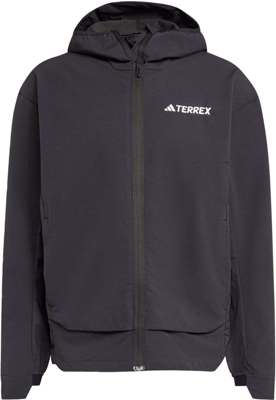 ADIDAS TERREX Outdoorová bunda  čierna / biela