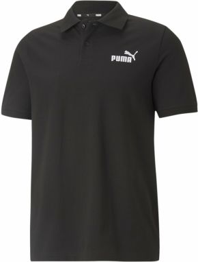 PUMA Funkčné tričko 'Essentials'  čierna / biela