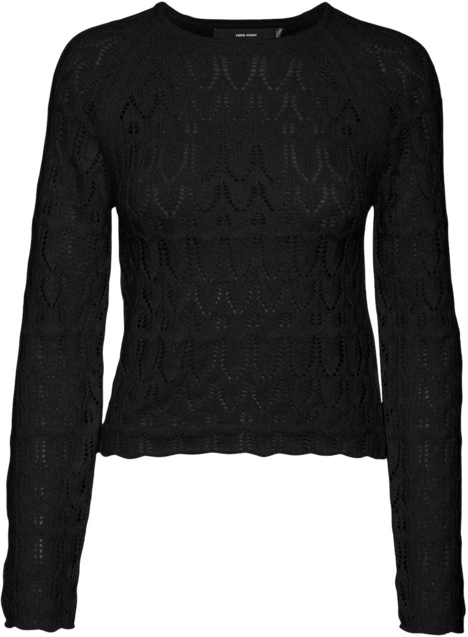 VERO MODA Sveter  čierna