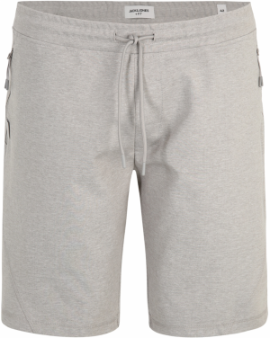 Jack & Jones Plus Nohavice  svetlosivá