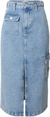 Tommy Jeans Sukňa 'CLAIRE'  modrá denim