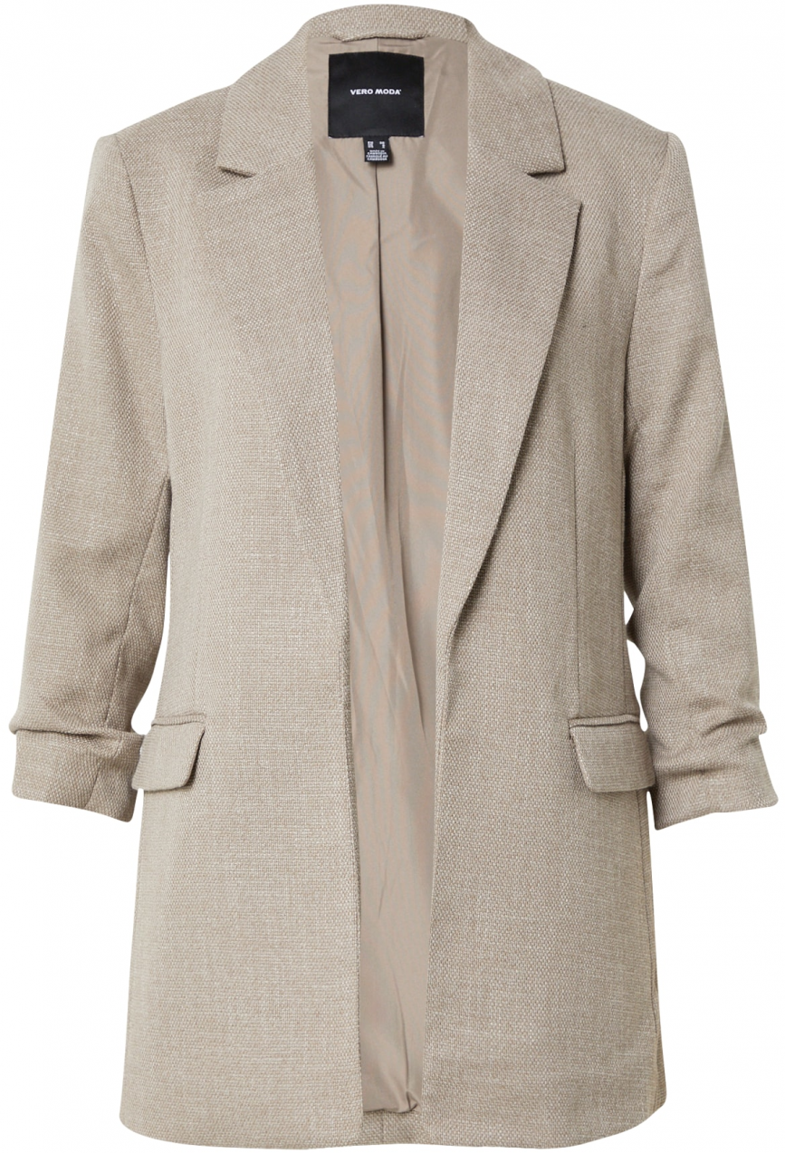 VERO MODA Blejzer  béžová melírovaná