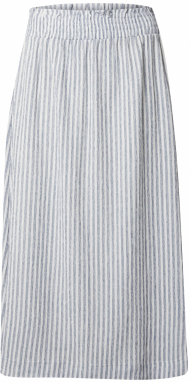 VERO MODA Sukňa 'VMBERTA PIA'  opálová / biela