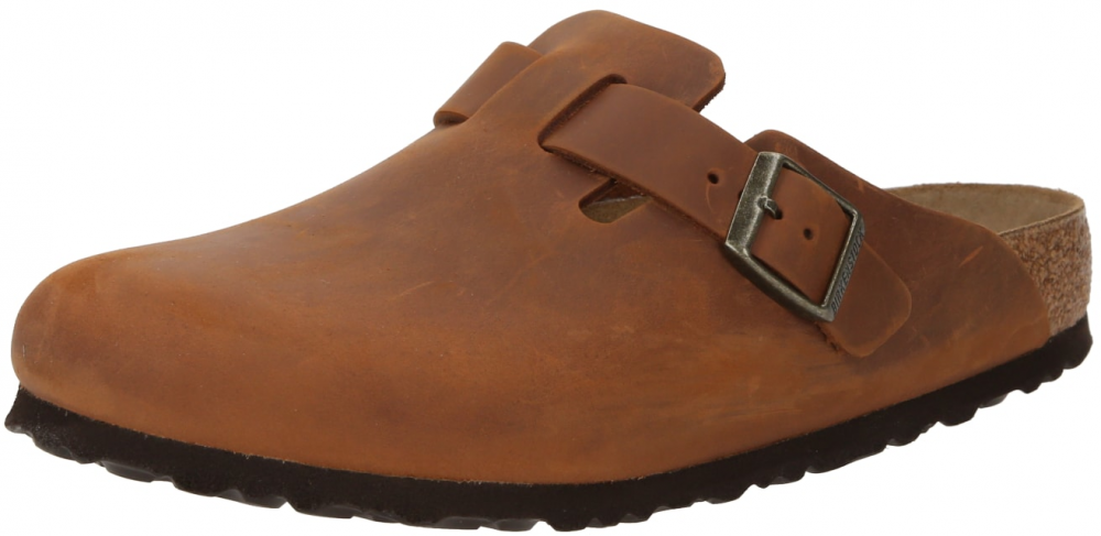 BIRKENSTOCK Šľapky 'Boston Leoi'  koňaková