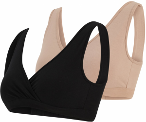 Lindex Maternity Podprsenka na dojčenie  svetlobéžová / čierna