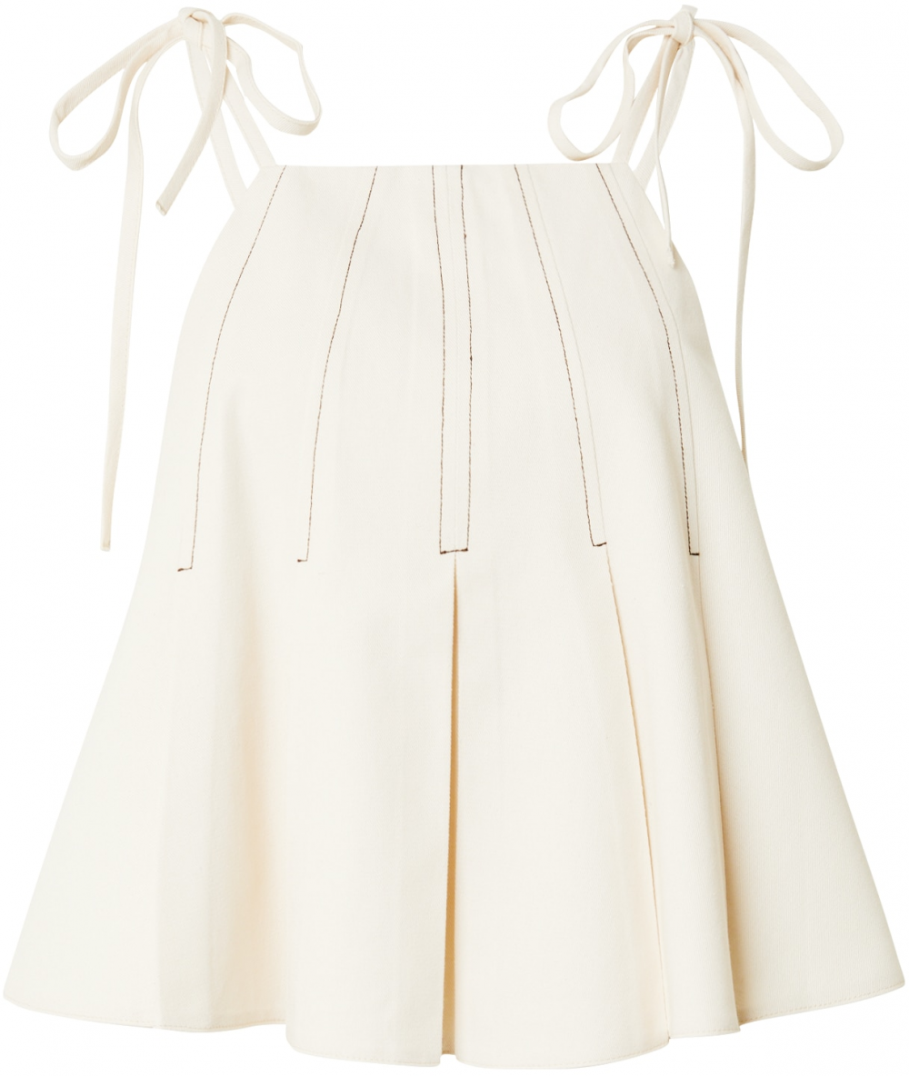 TOPSHOP Top  biela ako vlna
