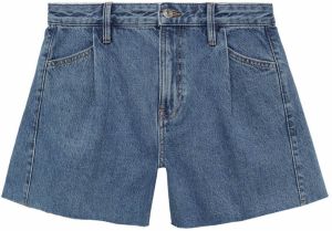 MANGO Plisované rifle 'Ibiza'  modrá denim