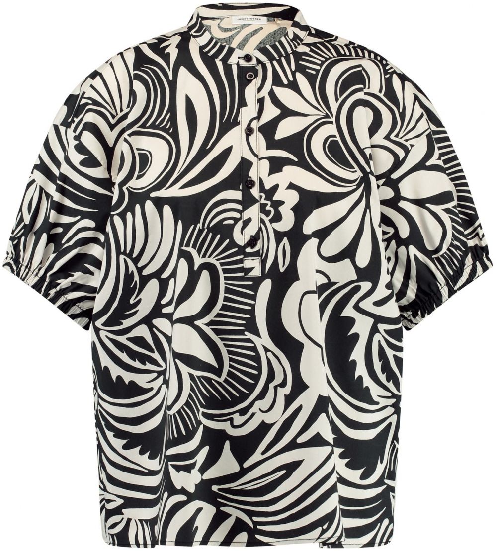 GERRY WEBER Blúzka  nebielená / čierna