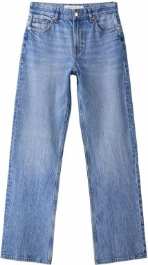 Bershka Džínsy  modrá denim