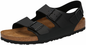 BIRKENSTOCK Sandále 'Milano'  čierna