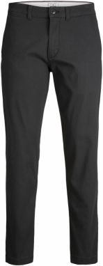 JACK & JONES Chino nohavice 'JPSTKANE JJDAVE'  čierna