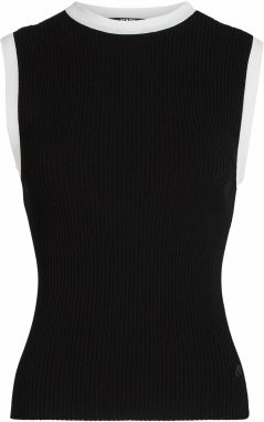 Karl Lagerfeld Top  čierna / biela
