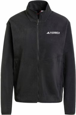 ADIDAS TERREX Funkčná flisová bunda  čierna / biela