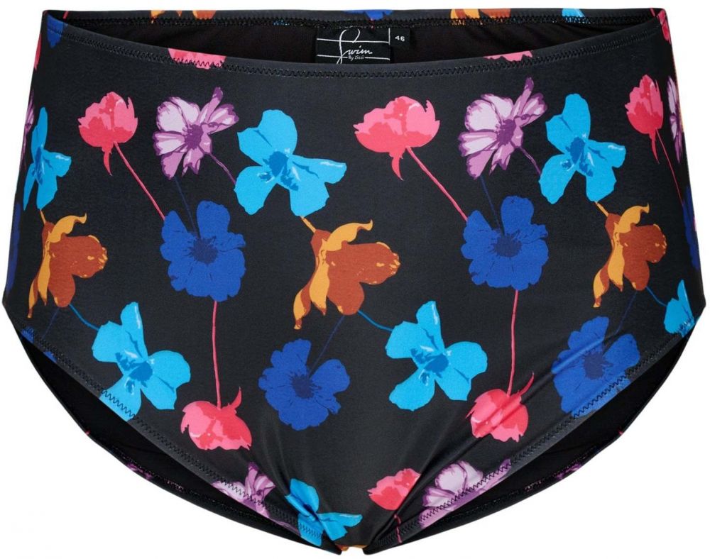 Swim by Zizzi Bikinové nohavičky 'MIA'  svetlomodrá / tmavomodrá / malinová / čierna