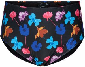 Swim by Zizzi Bikinové nohavičky 'MIA'  svetlomodrá / tmavomodrá / malinová / čierna