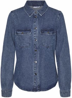 VERO MODA Blúzka 'VMJennie'  modrá denim