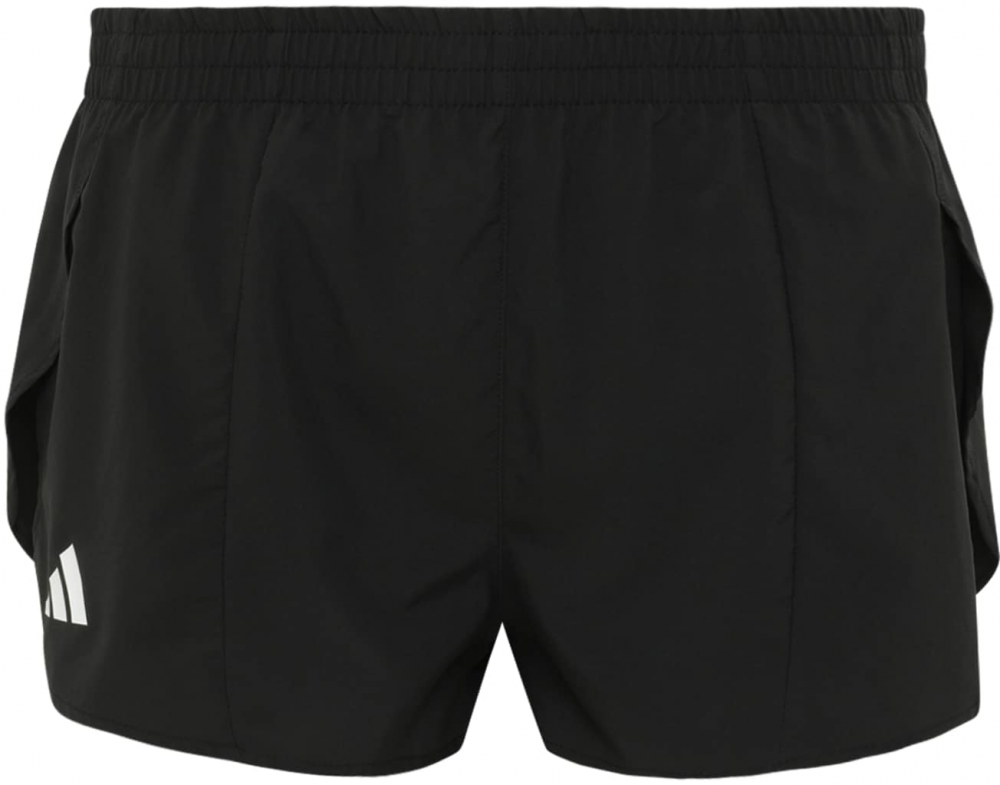 ADIDAS PERFORMANCE Športové nohavice 'ADIZERO'  čierna / biela