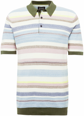 SCOTCH & SODA Sveter  svetlomodrá / zelená / rosé / biela
