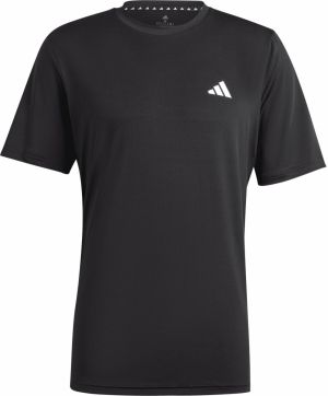 ADIDAS PERFORMANCE Funkčné tričko 'Essentials'  čierna / biela