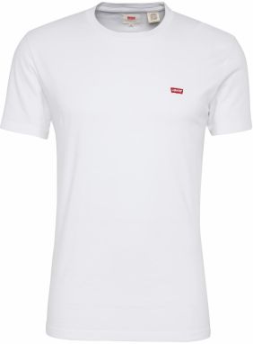 LEVI'S ® Tričko 'Original Housemark Tee'  krvavo červená / biela