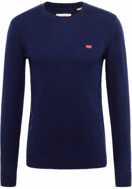 LEVI'S ® Sveter 'Original Housemark Sweater'  tmavomodrá / ružová