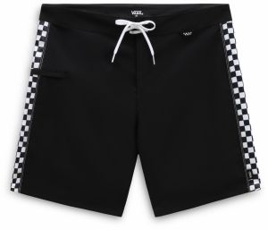 VANS Plavecké šortky  čierna / biela