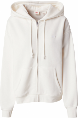 LEVI'S ® Tepláková bunda 'Everyday Zip Hoodie'  biela