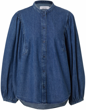 & Other Stories Blúzka  modrá denim